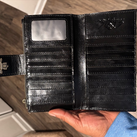 Patricia Nash Red and Black Plaid Wallet - Picture 3 of 5